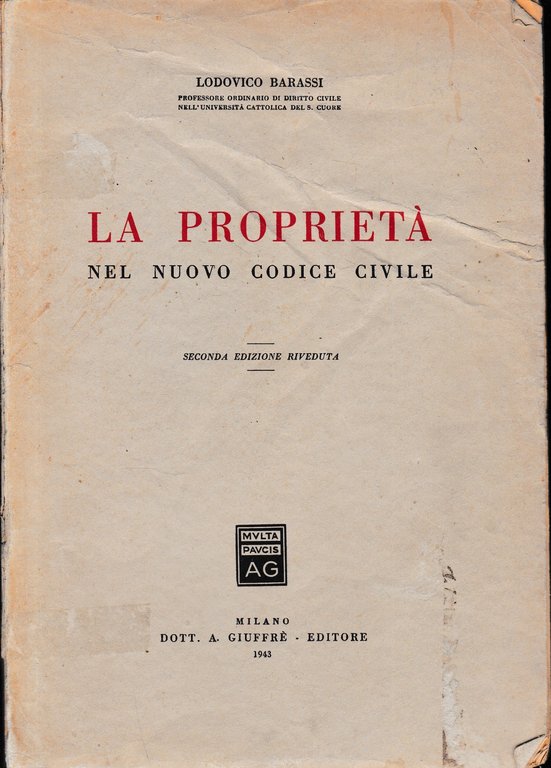 La proprietà nel nuovo codice civile | Immagine Gallery 2