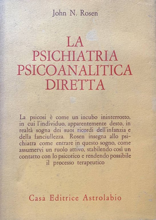La psichiatria psicoanalitica diretta