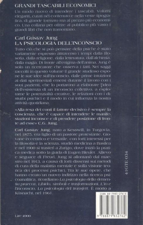 La psicologia dell'inconscio