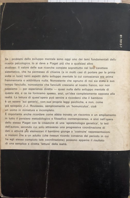 La rappresentazione del mondo nel fanciullo
