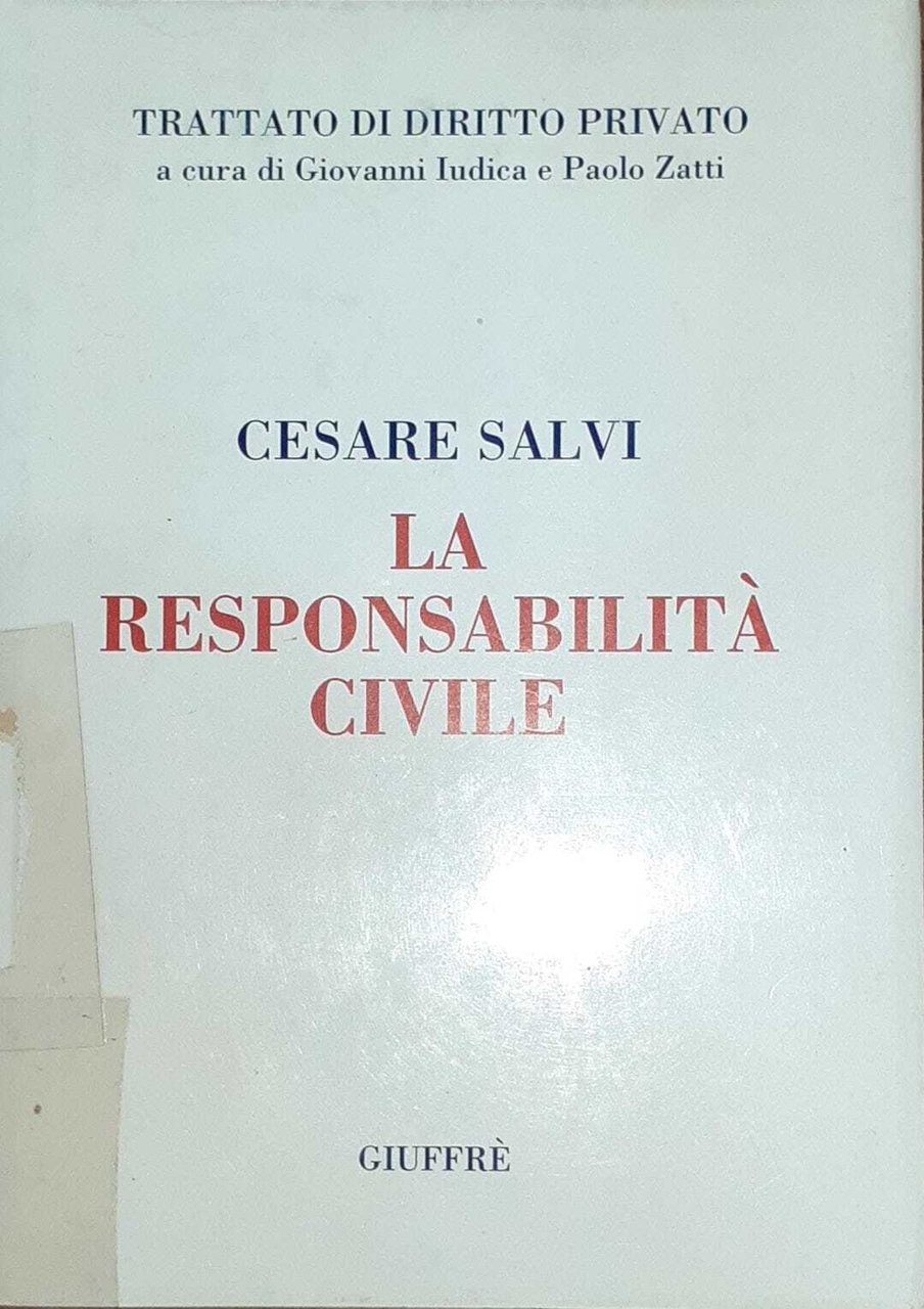 La responsabilità civile | Immagine principale
