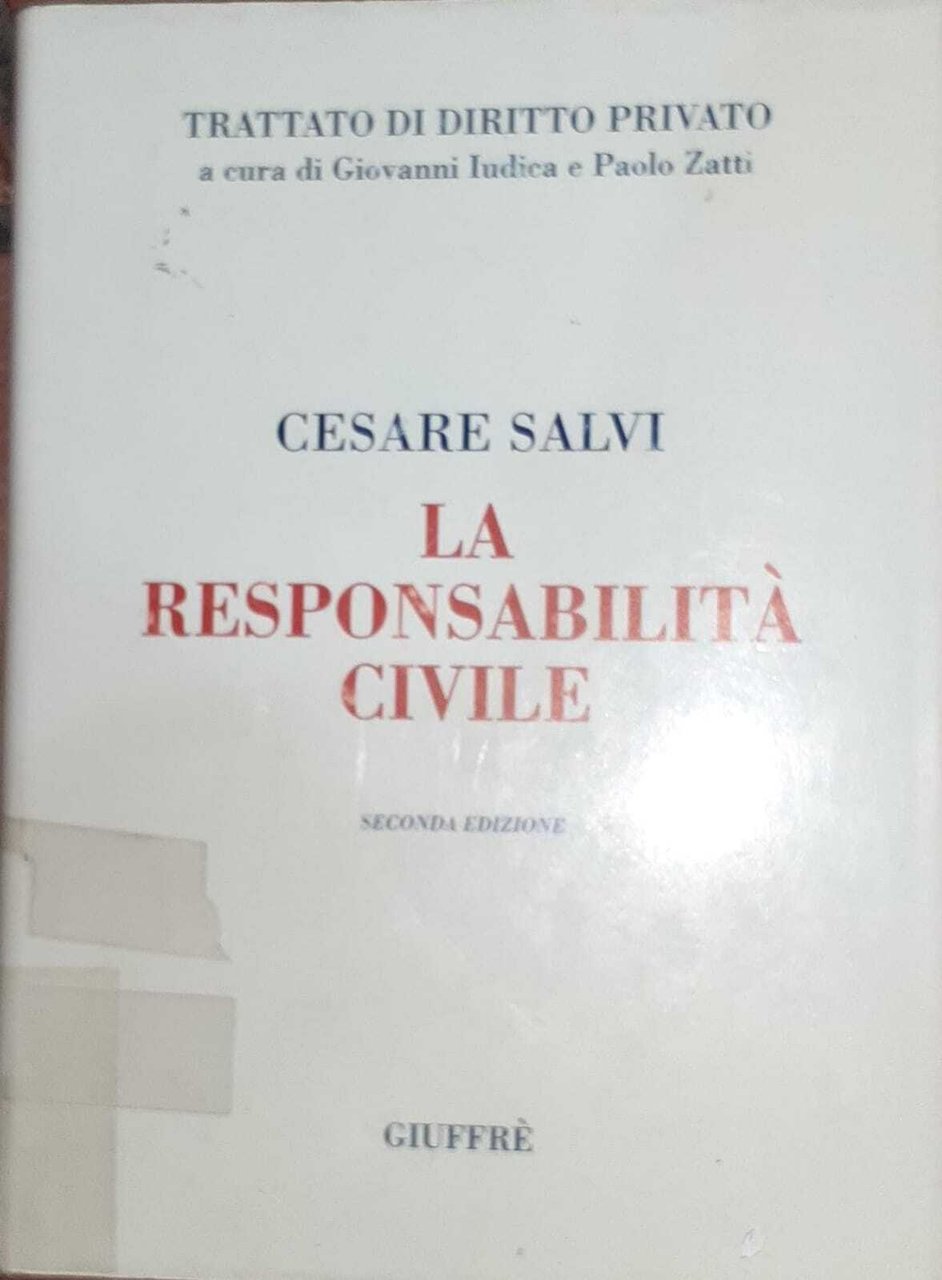 La responsabilità civile | Immagine principale