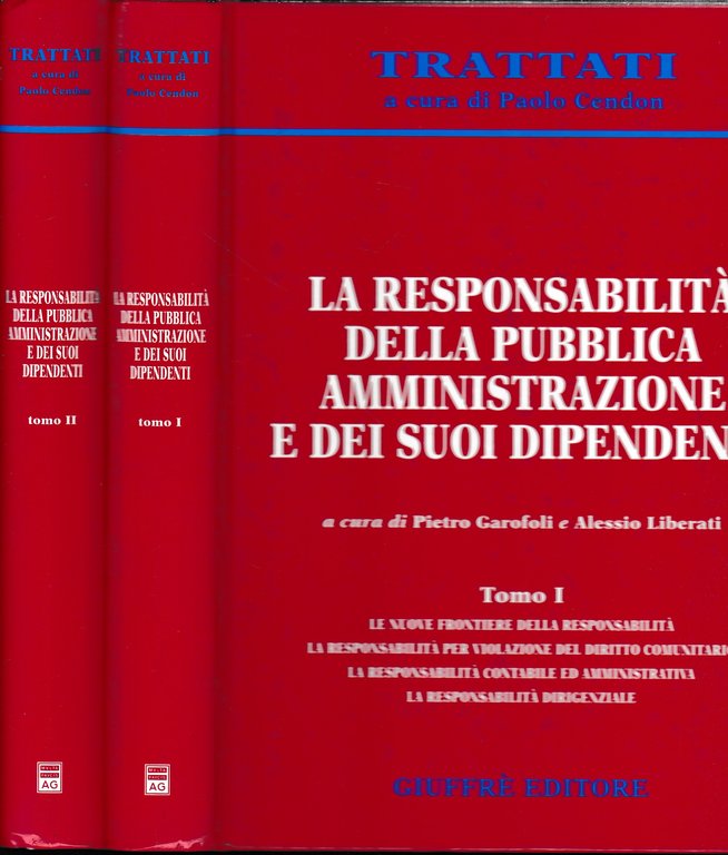 La responsabilità della pubblica amministrazione e dei suoi dipendenti, 2 …