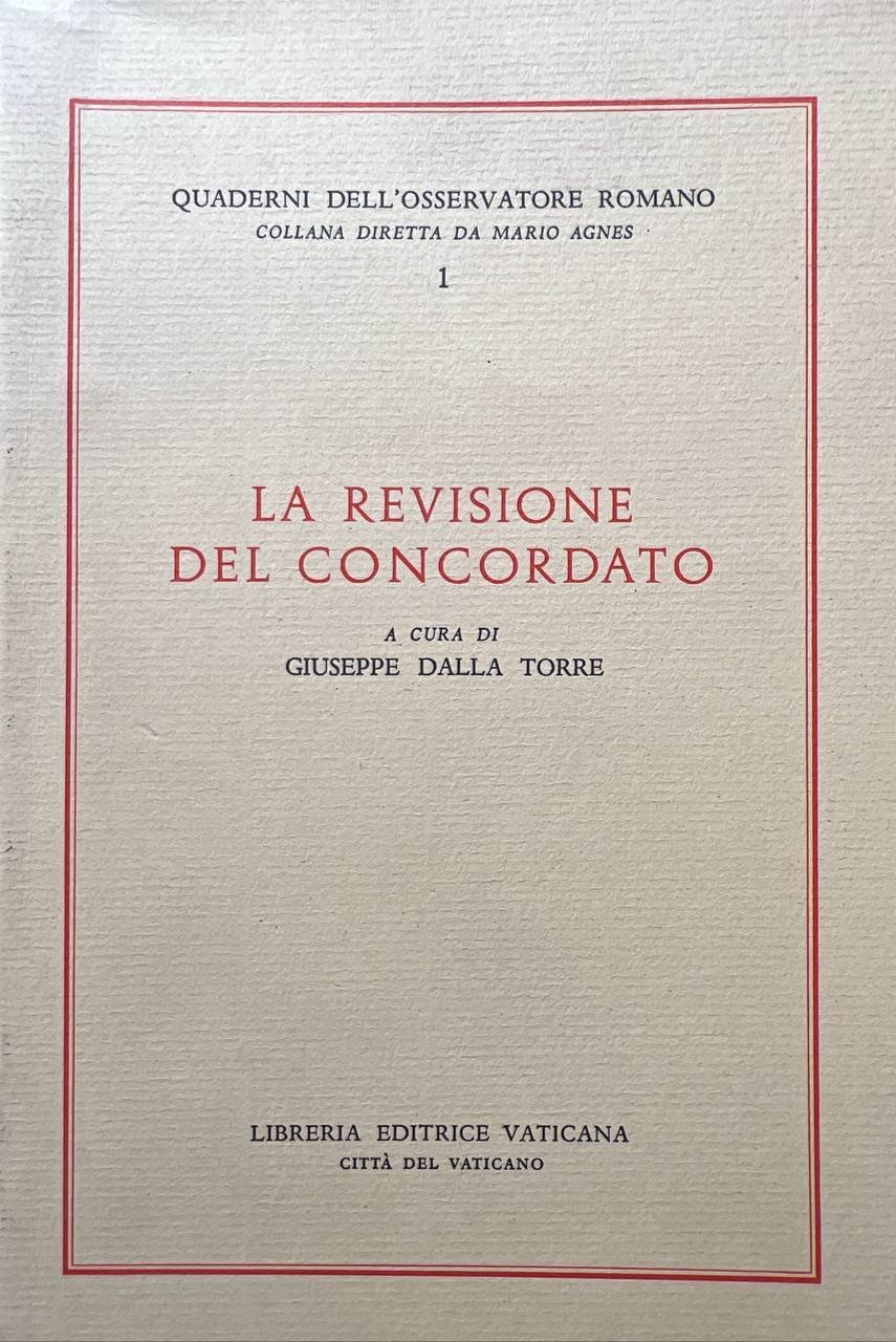 La revisione del concordato