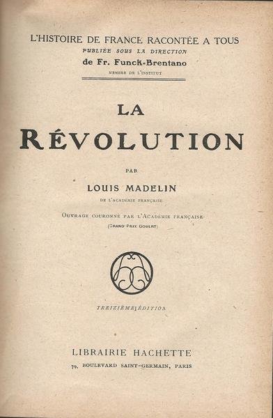 La révolution