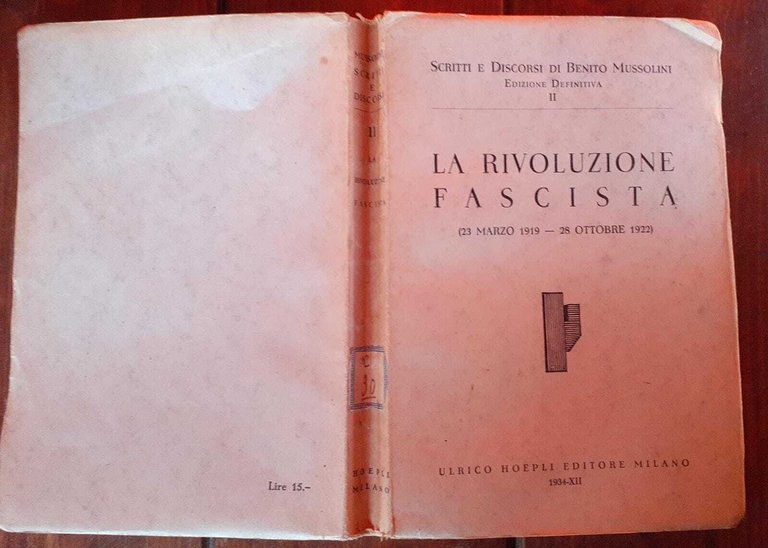 La rivoluzione fascista (23 marzo 1919-28 ottobre 1922) Volume II | Immagine Gallery 2