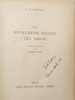 La rivoluzione inglese del 1688-89