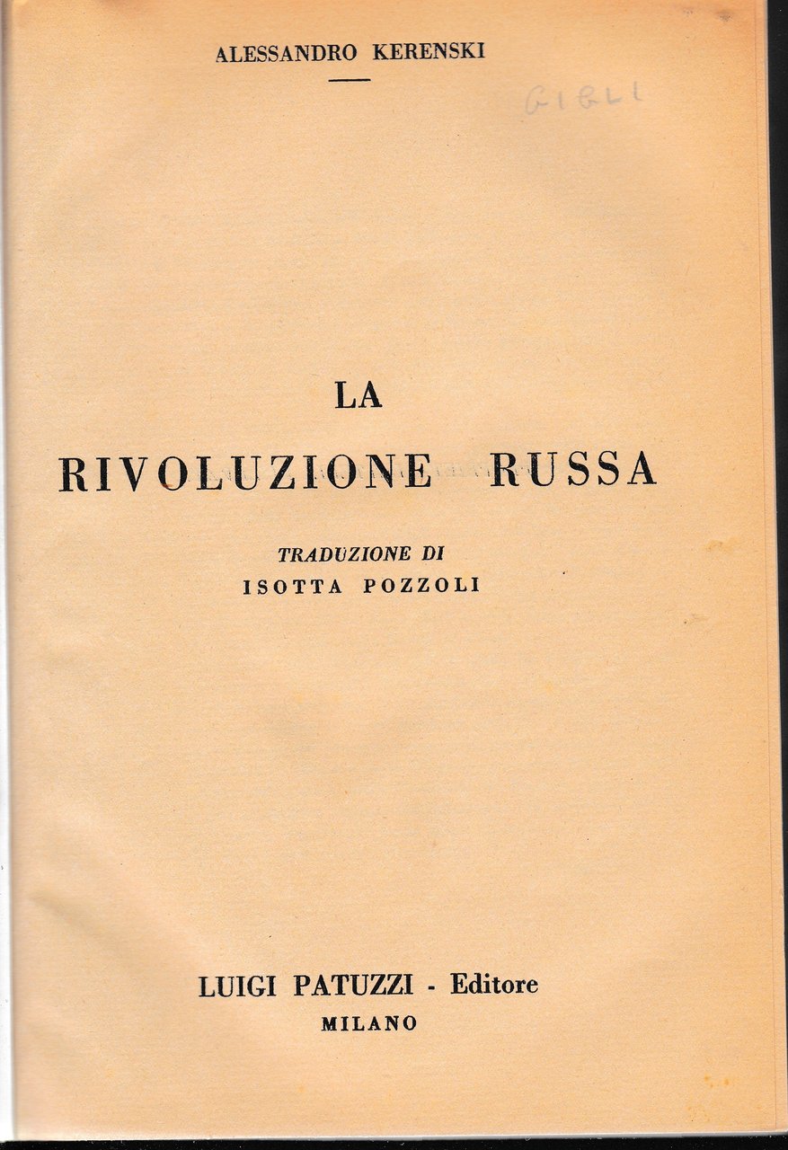 La rivoluzione russa | Immagine principale
