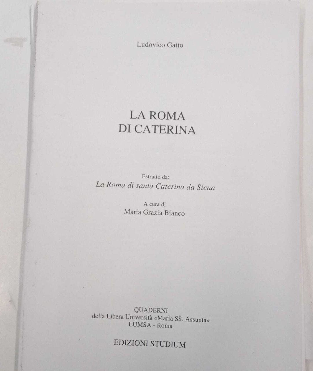 La Roma di Caterina (estratto)