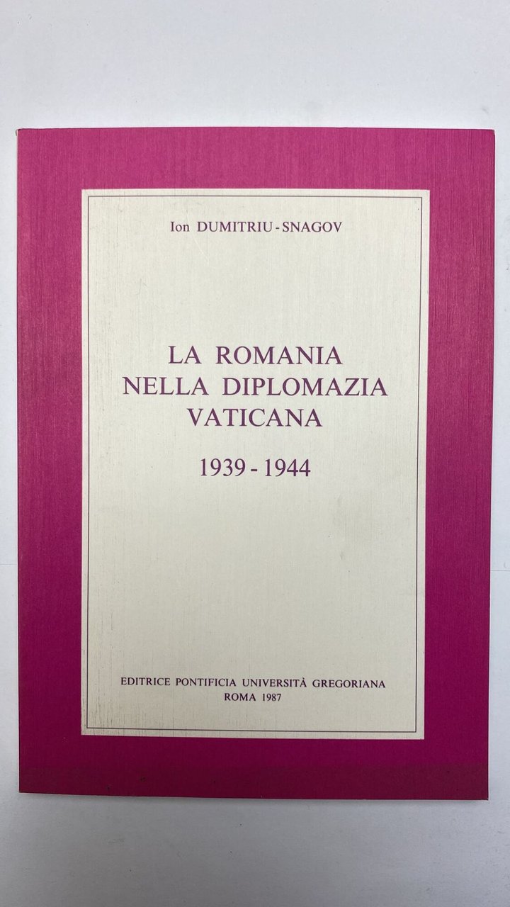 La Romania nella diplomazia vaticana (1939-1944) | Immagine principale