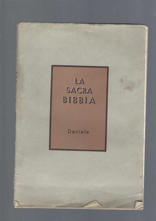 LA SACRA BIBBIA - DANIELE