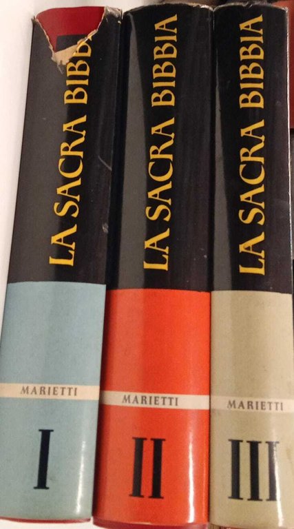La Sacra Bibbia (3 volumi)