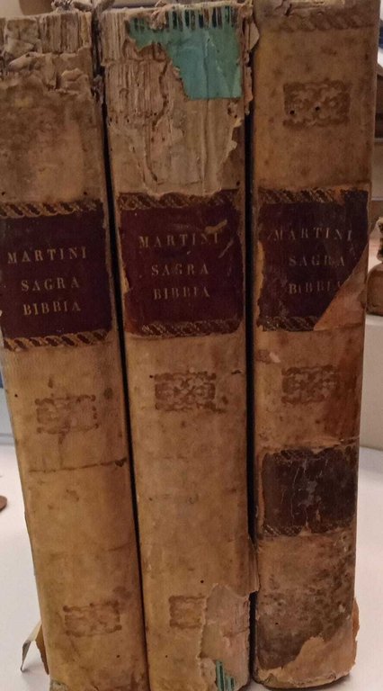 La Sacra Bibbia ( 3 volumi)
