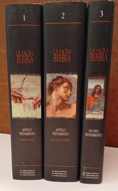La Sacra Bibbia (3 volumi)
