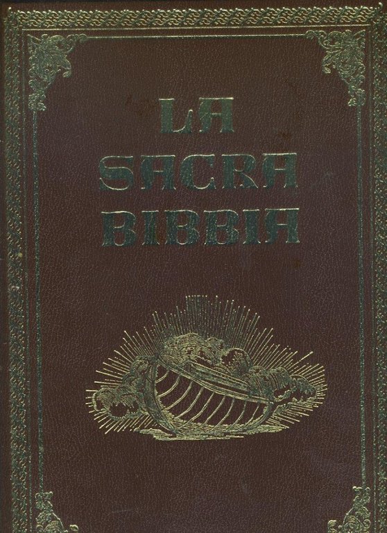 La sacra Bibbia. 4 volumi