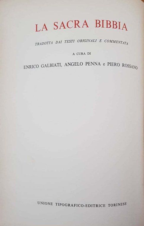 La sacra Bibbia. Nuovo testamento
