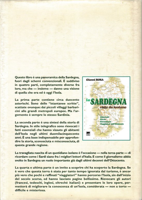 La Sardegna vista da lontano. Asterischi Storia Giornalismo Viaggiatori dell´Ottocento