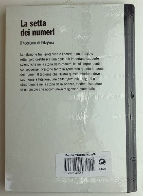 La setta dei numeri. Il teorema di Pitagora