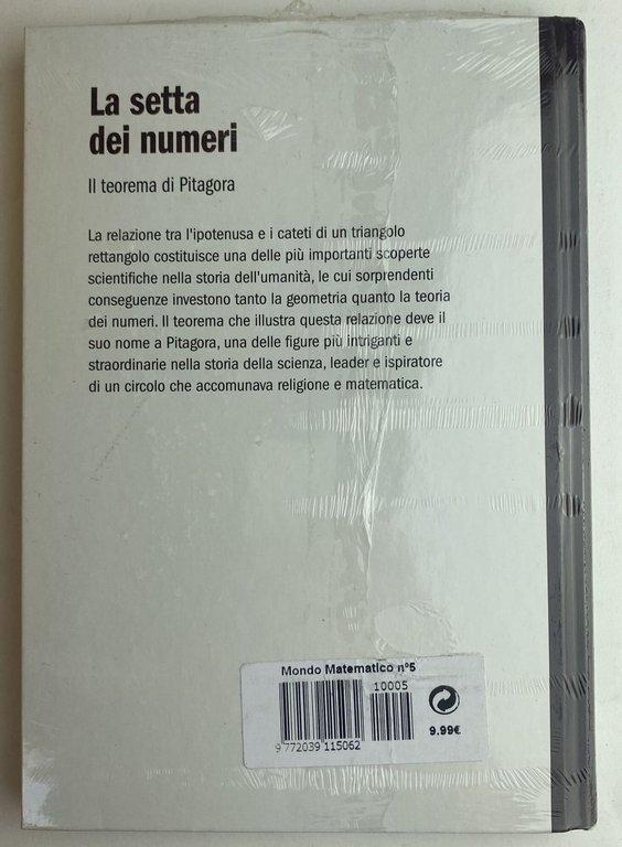 La setta dei numeri. Il teorema di Pitagora