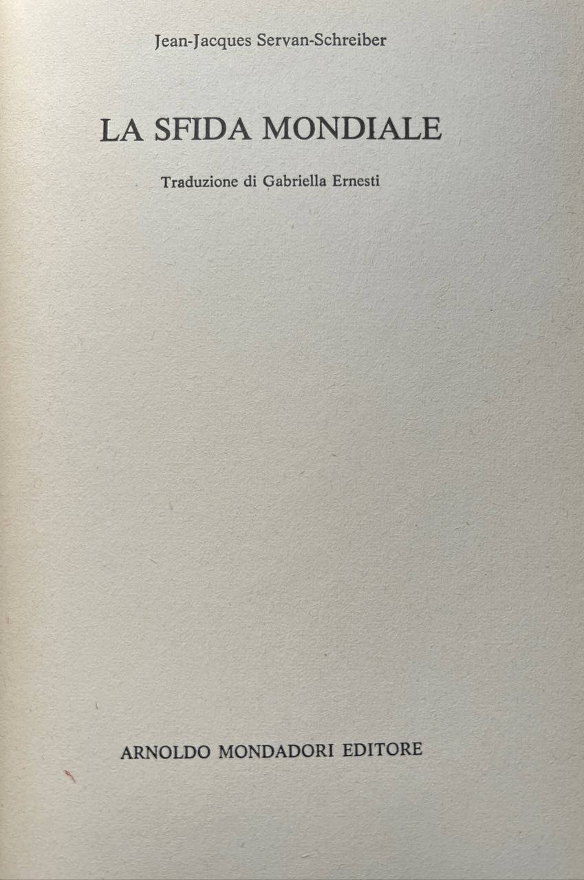 La sfida mondiale | Immagine principale