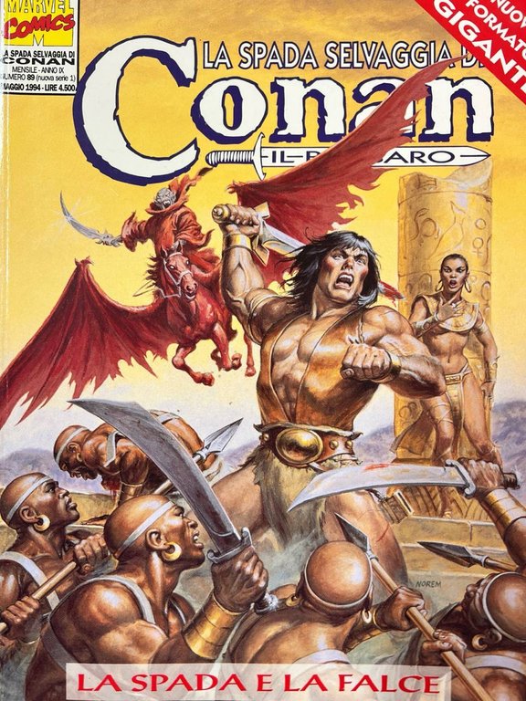 La spada selvaggia di Conan il Barbaro 89 - La spada e la falce.
