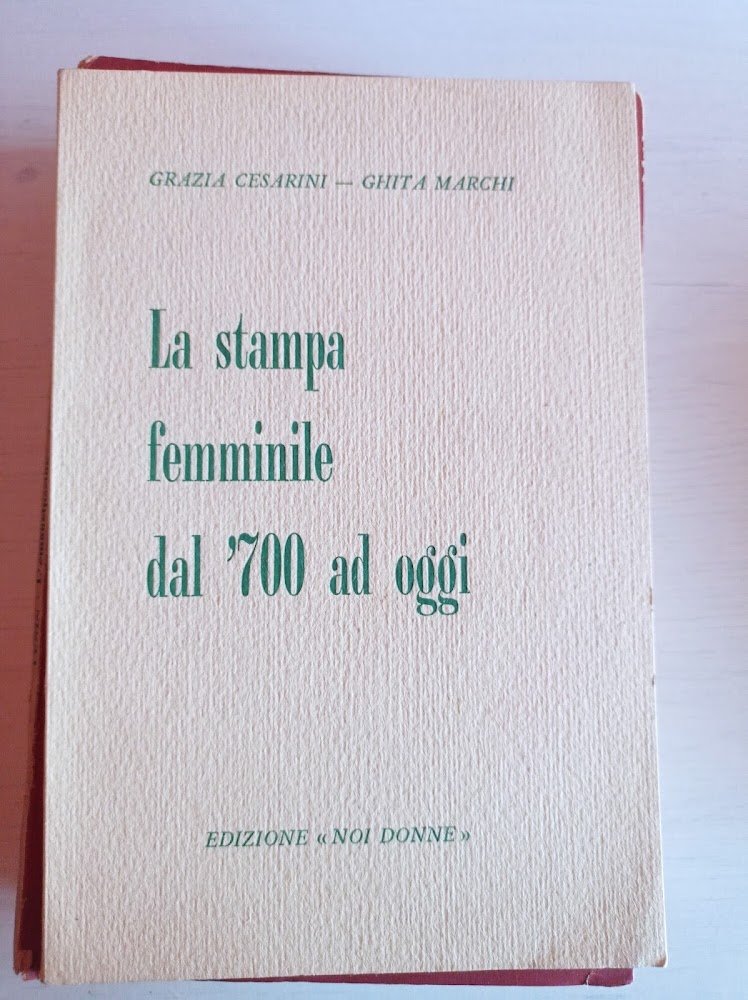 La stampa femminile dal 700 ad oggi