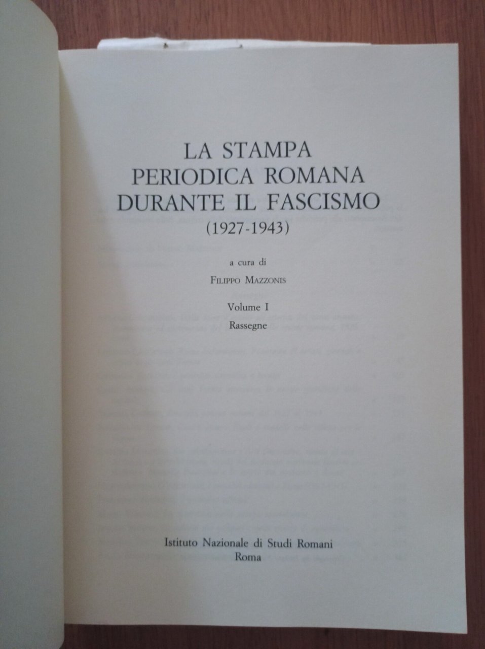 La stampa periodica romana durante il Fascismo ( 1927 - … | Immagine principale