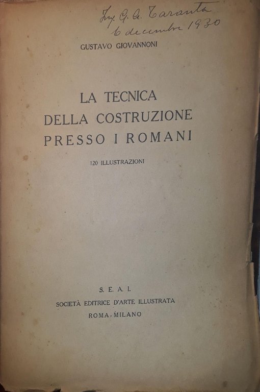 La tecnica della costruzione presso i romani | Immagine Gallery 2