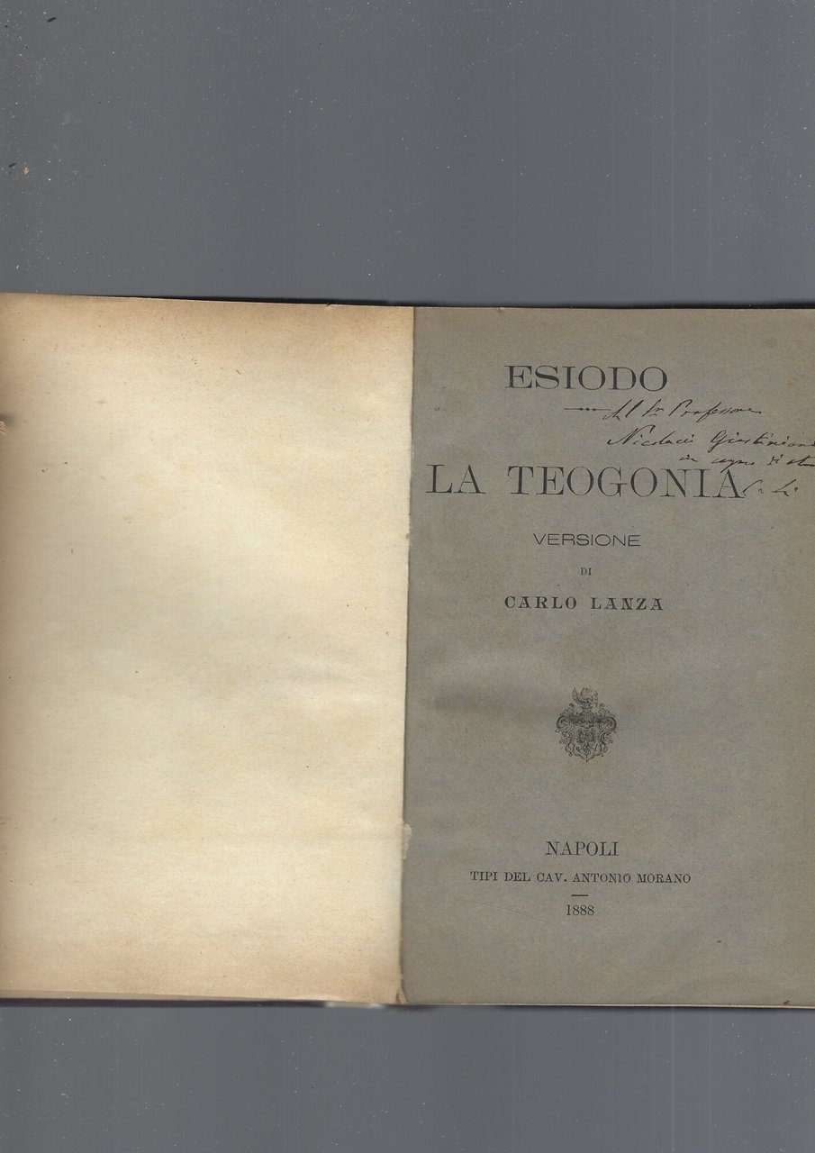 LA TEOGONIA