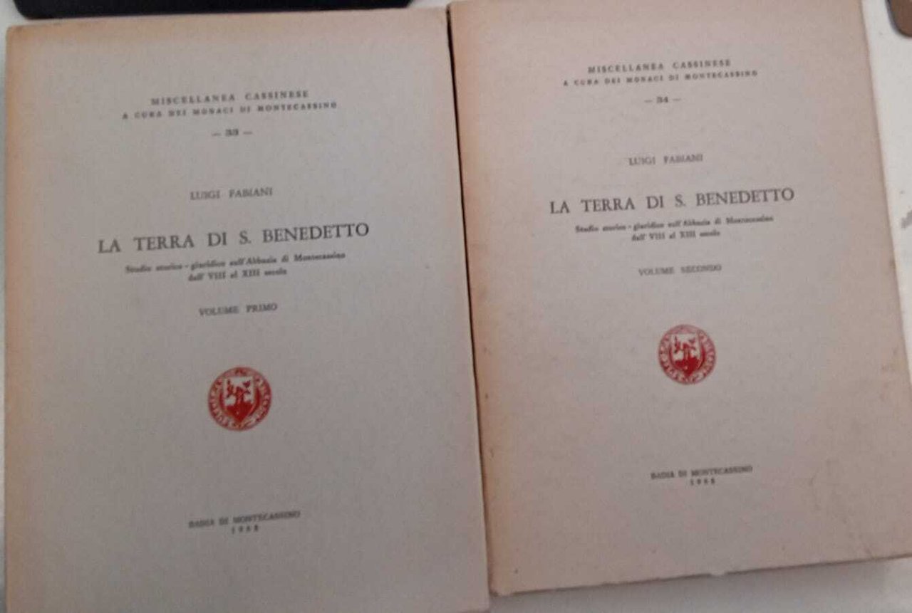 La terra di S. Benedetto (2 volumi)
