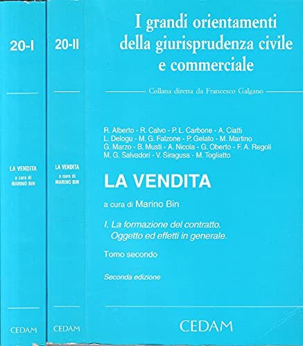 La vendita. La formazione del contratto. Oggetto ed effetti in … | Immagine principale
