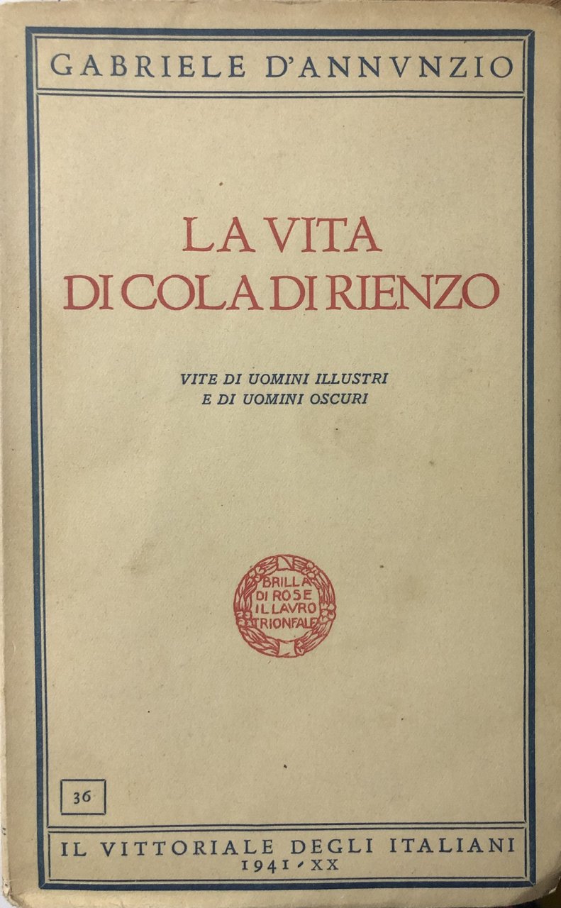 La vita di Cola Di Rienzo