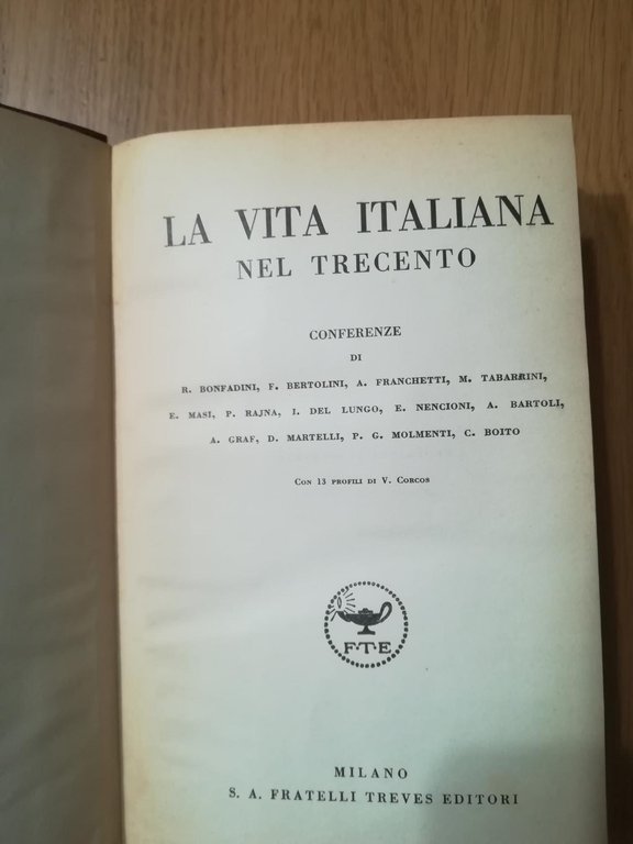 La vita italiana nel Trecento