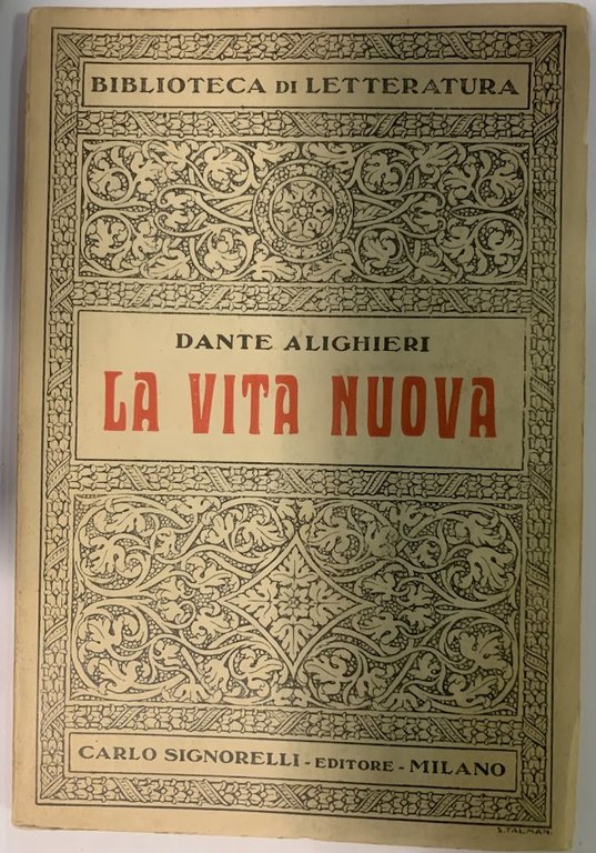 La Vita Nuova.