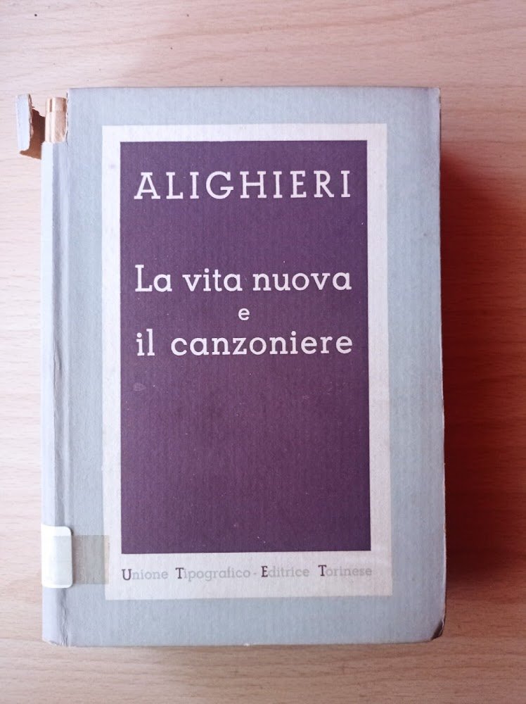 La vita nuova e il canzoniere