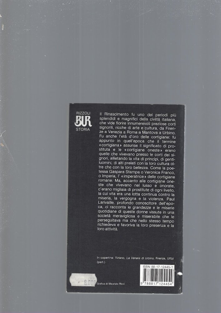La vita quotidiana delle cortigiane nell'Italia del Rinascimento | Immagine principale