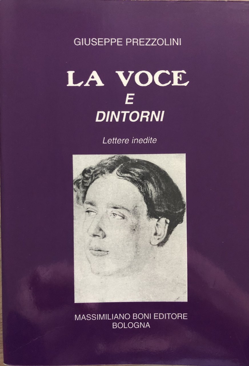 La voce e dintorni. Lettere inedite. | Immagine principale
