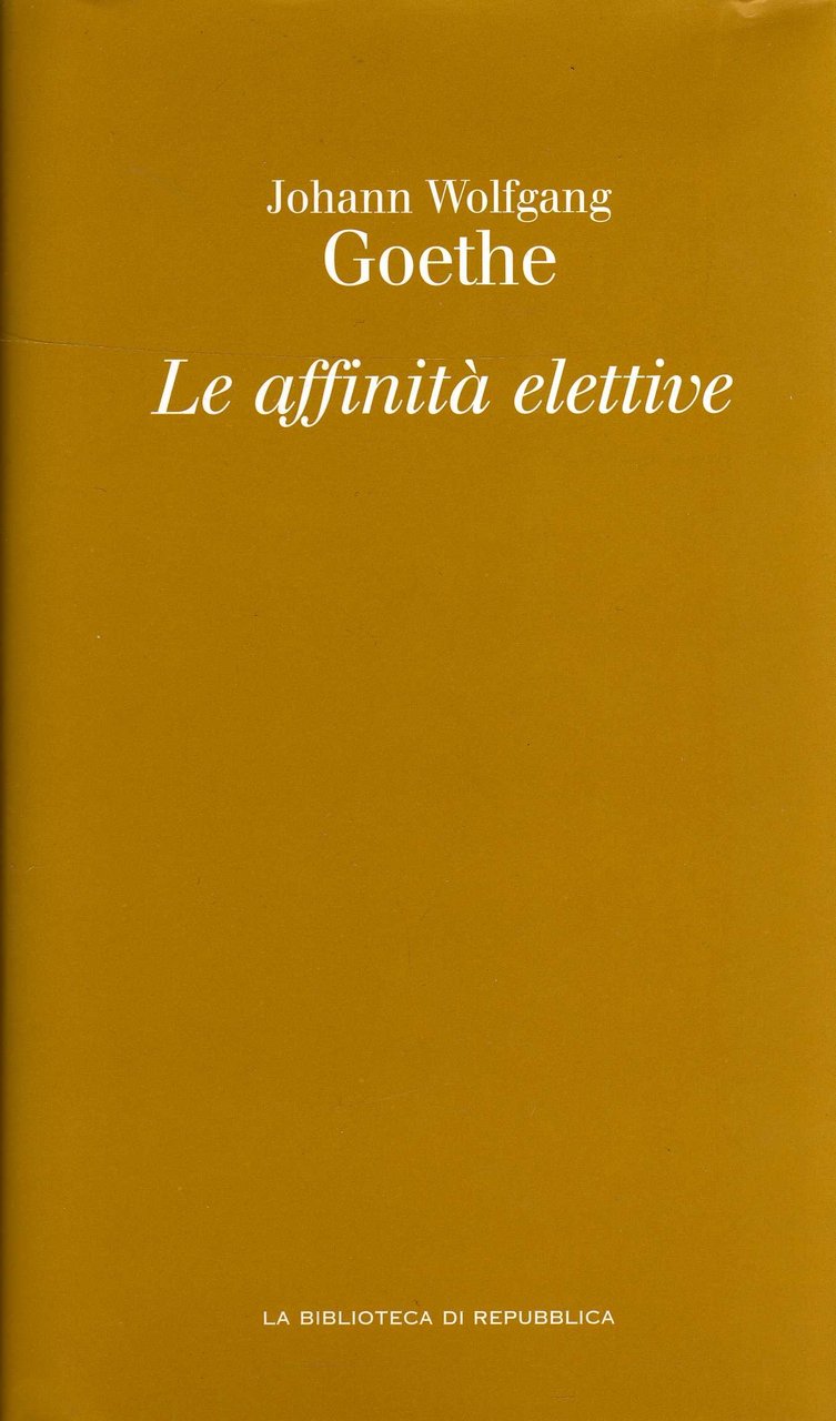 Le affinità elettive | Immagine principale
