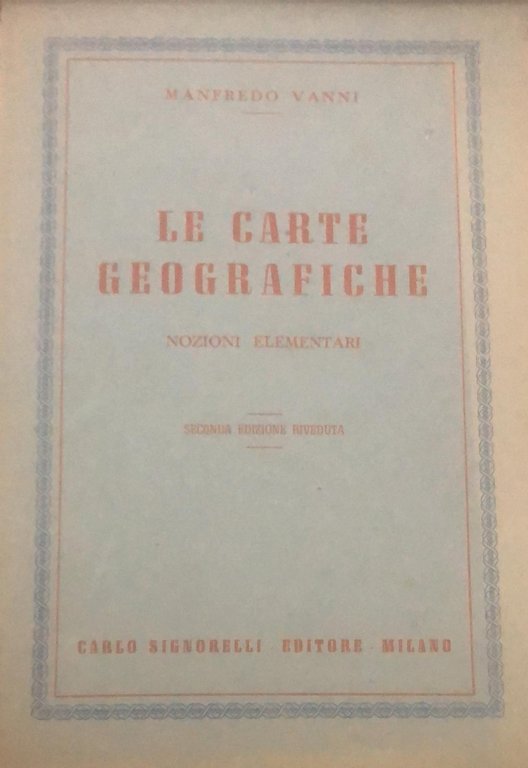 Le carte geografiche