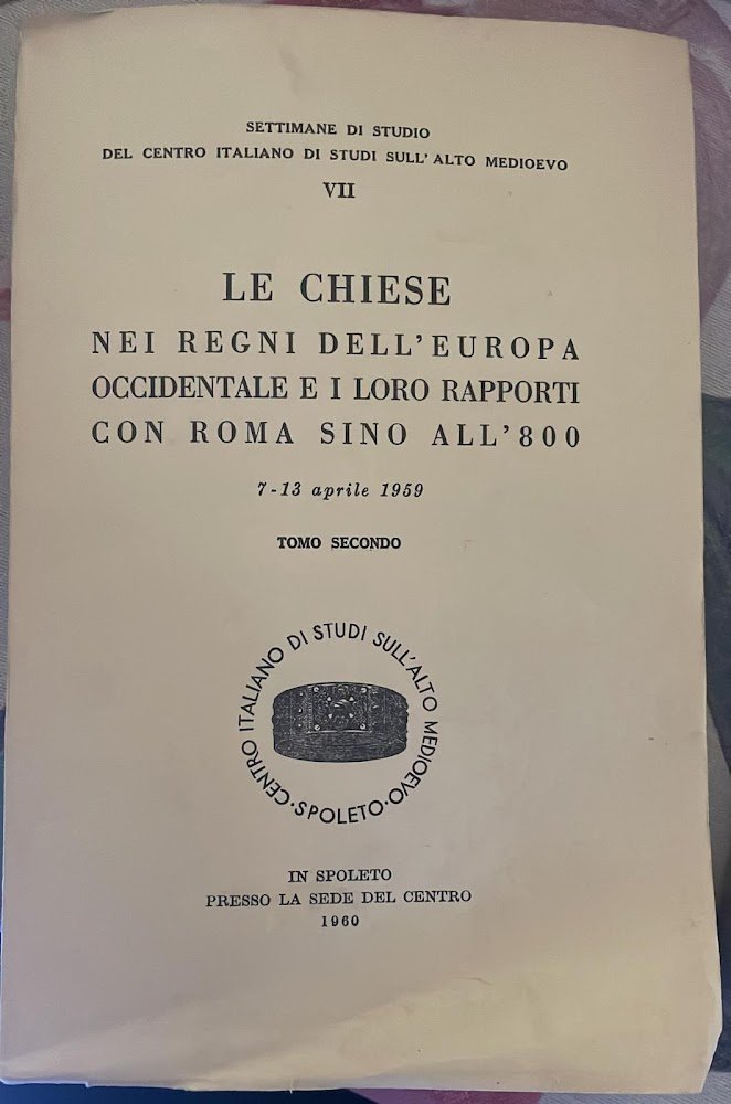 Le chiese nei regni dell'Europa occidentale e i loro rapporti …