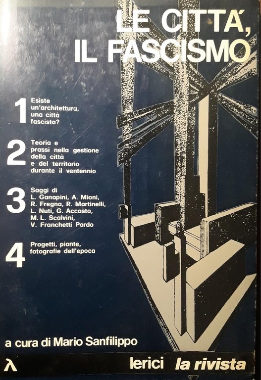 Le città, il fascismo: n.2-3/1978