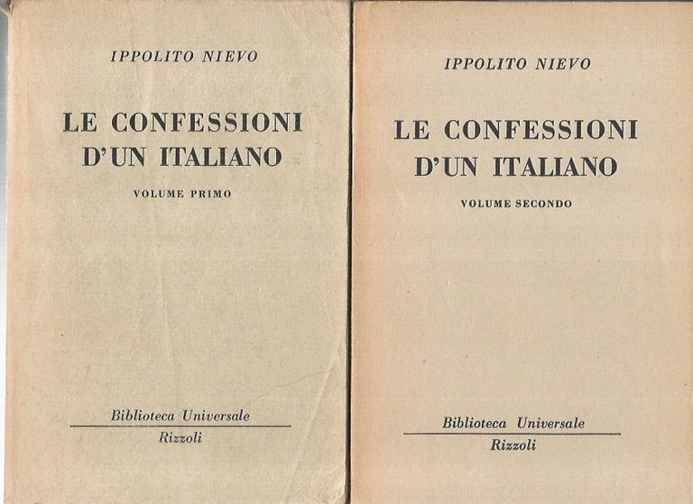 Le confessioni d'uni italiano. Volumi 1-2 | Immagine Gallery 2