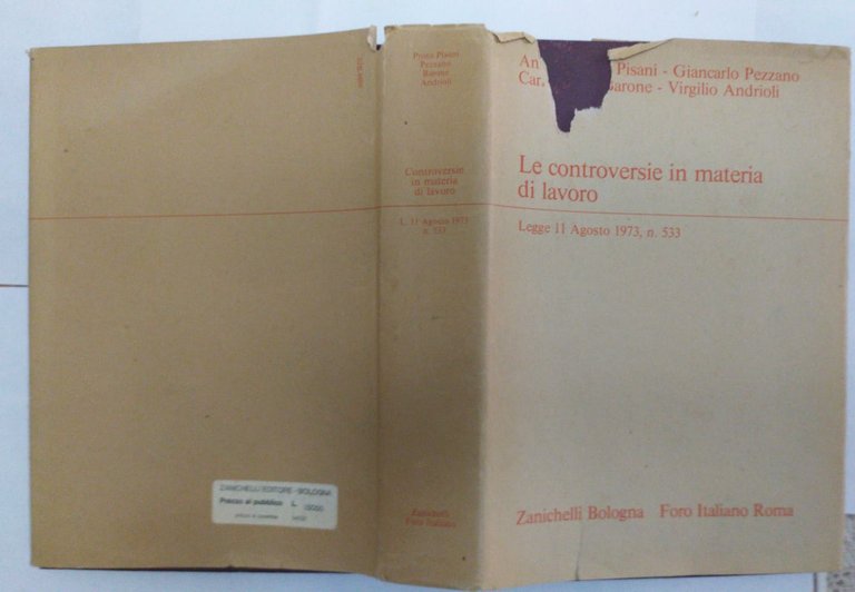 Le controversie in materia di lavoro. Legge 11 Agosto 1973, … | Immagine Gallery 2