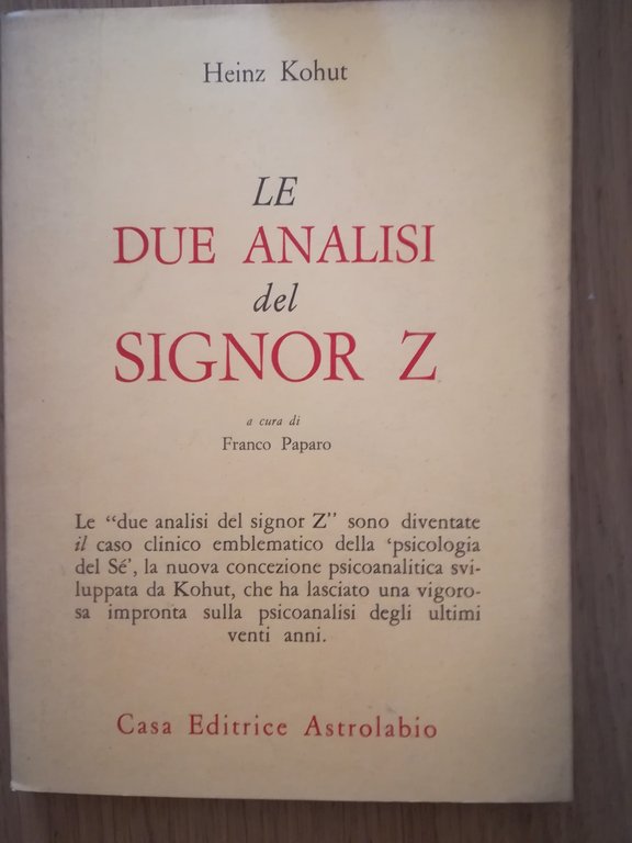 Le due analisi del signor Z | Immagine Gallery 2