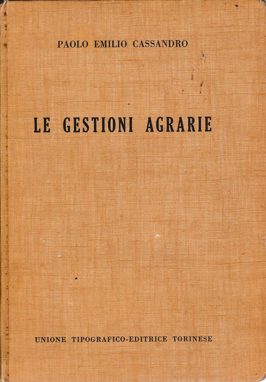 Le gestioni agrarie | Immagine principale