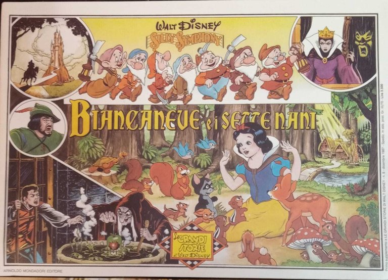 Le grandi storie di Walt Disney. Biancaneve e i sette nani.