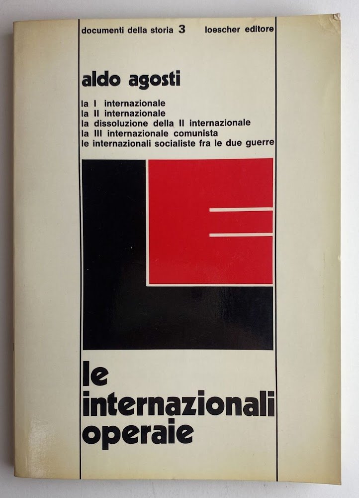 Le internazionali operaie. Documenti della storia 3 | Immagine principale