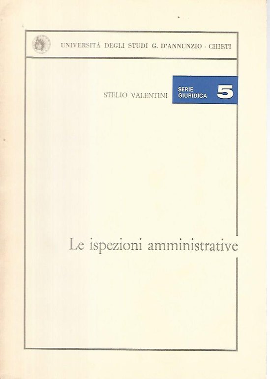 Le ispezioni amministrative