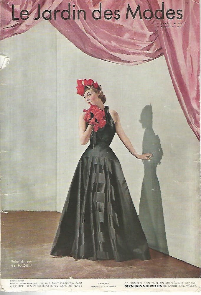 Le jardin des modes. 1 novembre 1937