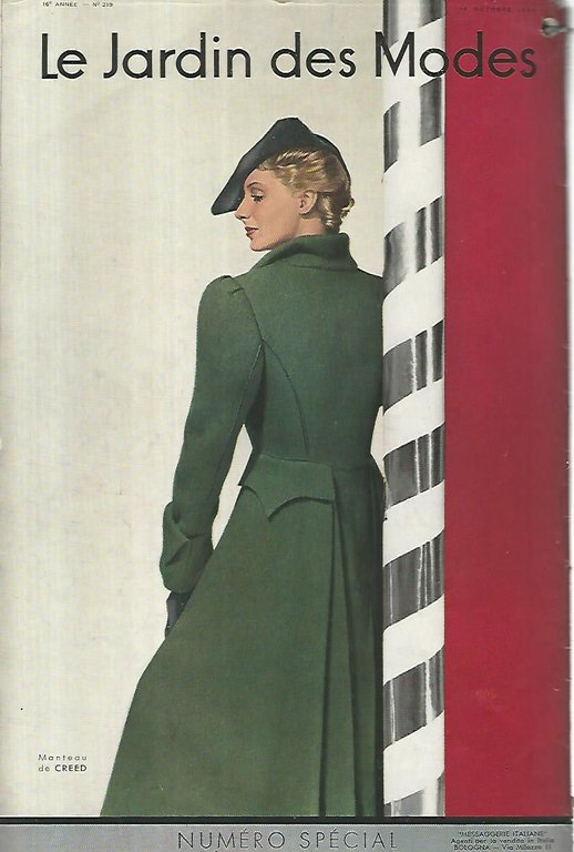 Le jardin des modes. 15 octobre 1936